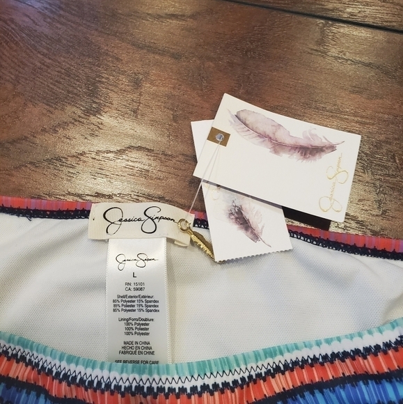 NWT Jessica Simpson Mix &Match Montauk Swim - Picture 3 of 6